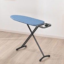 FOLDING IRONING BOARD LIGHTWEIGHT ADJUSTABLE HEIGHT WIDE IRON RACK NON SLIP FEET