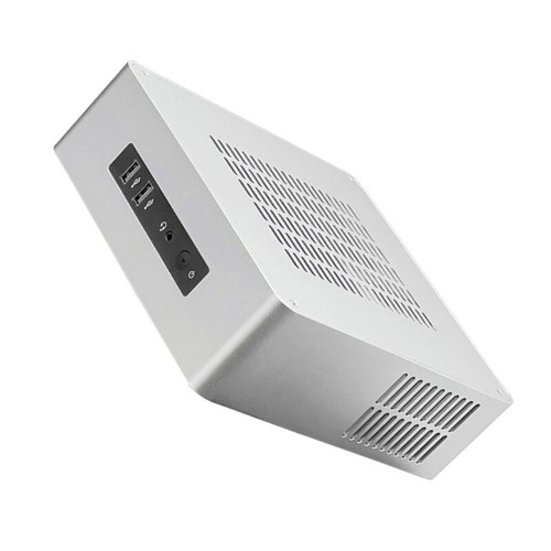 TA65 Mini-ITX HTPC Computer Case Mini Desktop Case with USB3.0 Port Industrial - Photo 9/10