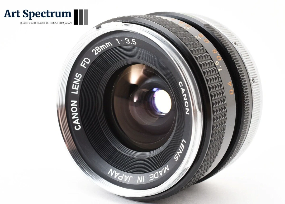 Canon FD f/3.5 Camera Lenses 28mm Focal for sale | eBay