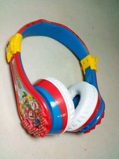 Nintendo Super Mario Wireless Headphones With Microphone Foldable LightWare Kids