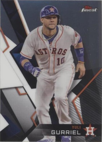 2018-19 Topps Finest ANGEL CORREA GOLD Refractor AUTO Autograph