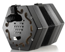 Concertina, 30 button, chromatic, English "Jack" model