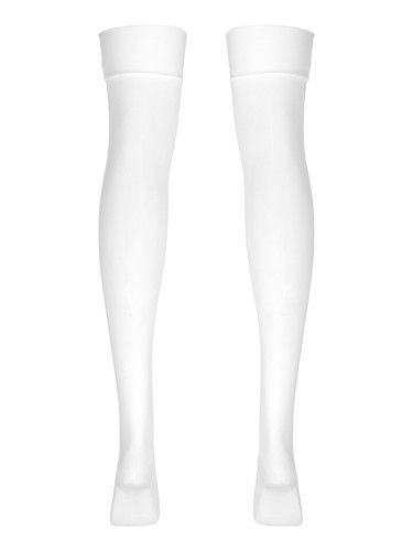 Women Mesh Sheer High Thigh Pantyhose Stocking See-through Long Socks Sexy Tight - Picture 14 of 61