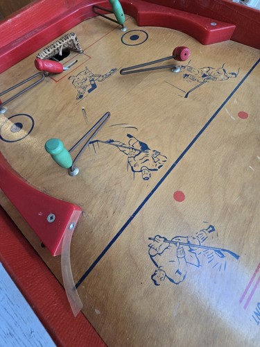 Munro Games Burlington Flipper Stil Holz Tischplatte Eishockey Spiel - Bild 12 von 16