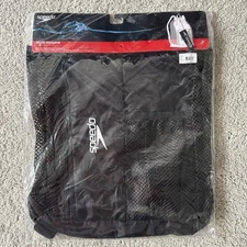 Speedo Unisex-Adult Deluxe Ventilator Mesh Equipment Bag , Speedo Black