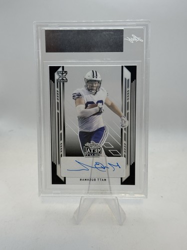 2021 Leaf Metal Draft MATT BUSHMAN Auto Pre Production Proof 1/1 - Picture 2 of 2