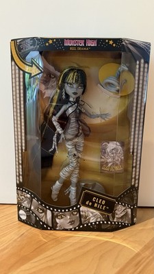 Monster High Reel Drama Cleo De Nile black & white Reproduction JDR65 NEU/OVP
