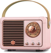 PRUNUS J-999 Retro Bluetooth Speaker,Vintage Decor,Mini Wireless Bluetooth Speak