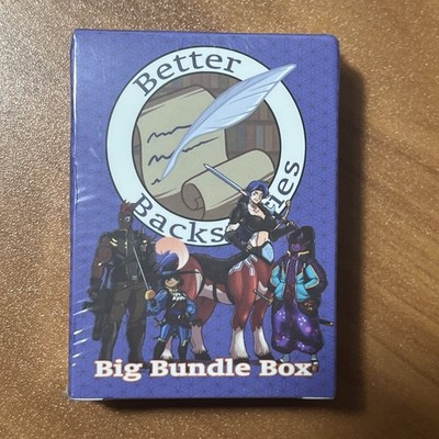 Better Backstories - Big Bundle Box Playing Card Game Back Story Role Playing