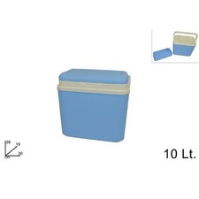 FRIGO PORTATILE BORSA TERMICA FRIGORIFERO 10LT PER CAMPEGGIO MARE ESTATE CELESTE