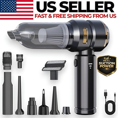 #ad Cordless Handheld Vacuum Cleaner w Blower Strong Real Suction for Car and Home $39.89