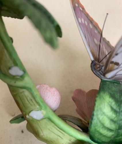 Lenox Purple Emperor Figure 1991 Nature’s Beautiful Butterflies - Picture 7 of 8