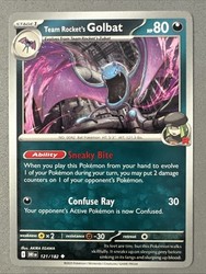 Team Rocket's Golbat 121/182 Destined Rivals