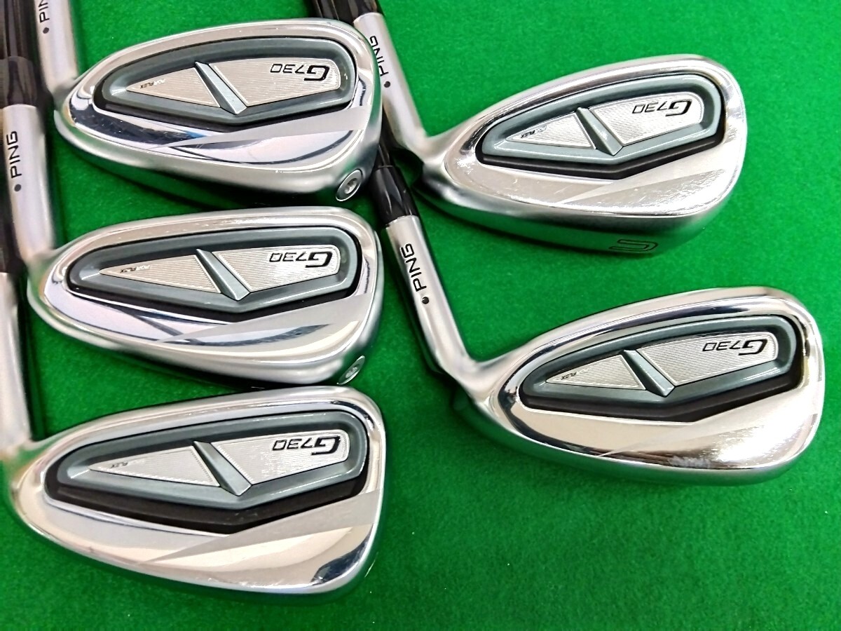 PING Right Handed Iron Set G730 7-9,W,U ALTA J CB BLACK Flex R | eBay