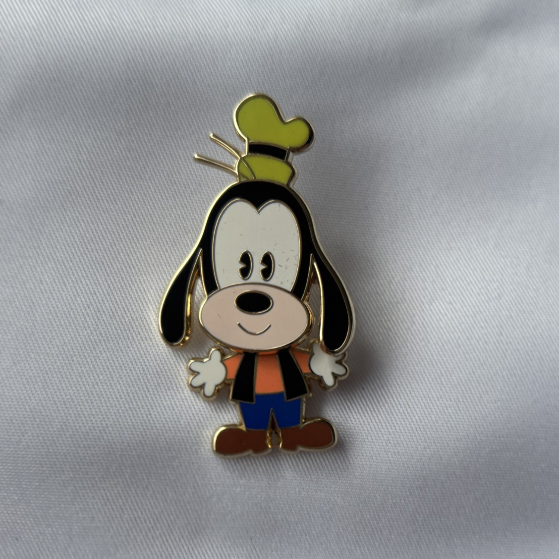 Disney Pin Goofy Bobble Head Cuties Collection 2005 3D Spring Action WDW DLR