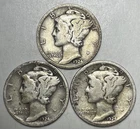 Photo of a 1924-D Mercury Dime from an eBay listing that sold on Jul 21, 2026