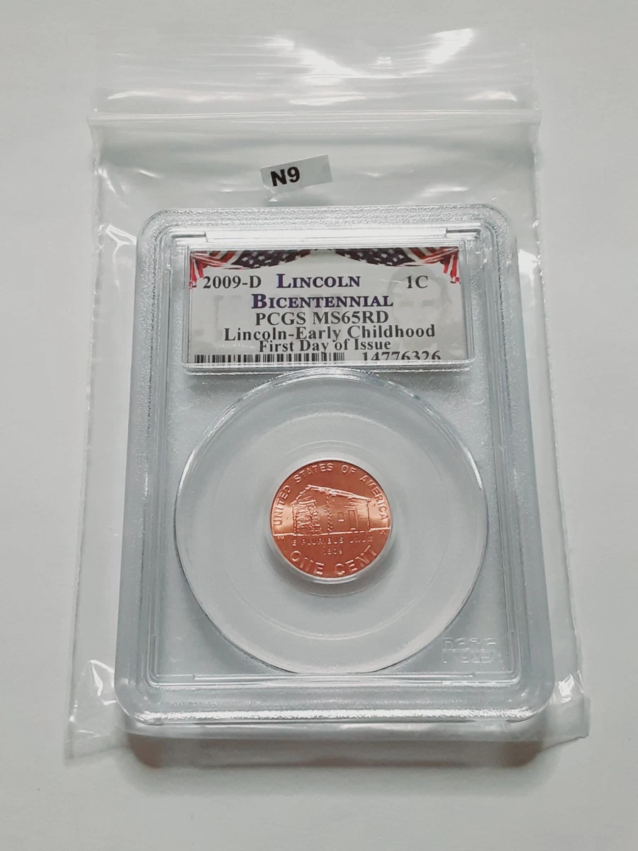 Grade MS 65 Lincoln Bicentennial US Small Cents (2009) for sale | eBay