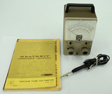 Vintage Heathkit IM-18 VTVM Vacuum Tube Voltmeter Analog Multimeter Tester