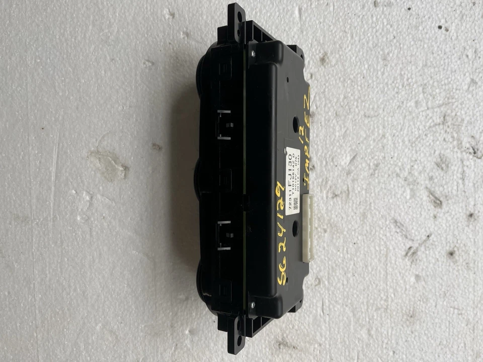 2012 Subaru Impreza Heater Climate Control Panel Auto Climate Control OEM Used - Image 3 of 4