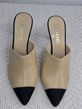 New CHANEL Heel Mules