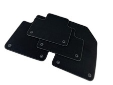 Tapis De Sol Volvo Velours Noir V60 S60 Tissu Cuir Artificiel Bord