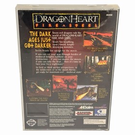 Dragonheart Fire & Steel (Sega Saturn, 1996) Complete w/Manual + Reg Card Tested