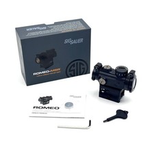 Sig Sauer Romeo-MSR 1x20mm 2 MOA RED DOT Sight w/ Riser Waterproof SOR72001