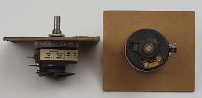 (Lot of 2) Superior Electric Type 5-1365 Powerstat Variable Transformers