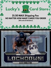 2024 Panini Prizm #5 Alex Singleton Lockdown Silver Prizm