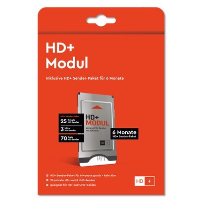 HD+ Modul, B-Ware, CI+, Sat-TV, inkl. 6 Monate HD+ Sender-Paket