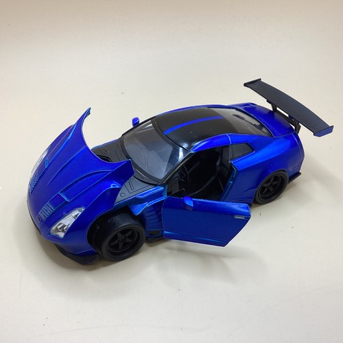 JADA Toys 1:24 Model Cars Fast & Furious Toyota Supra & Nissan GT-R (8B) MO#8755 - Picture 3 of 16