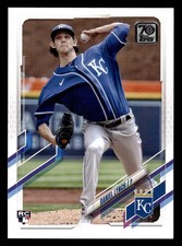 2021 Topps Update #US153 Daniel Lynch Rookie Card Kansas City Royals. rookie card picture