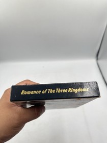 Romance of The Three Kingdoms (Nintendo NES) CIB Complete in Box w/ Poster