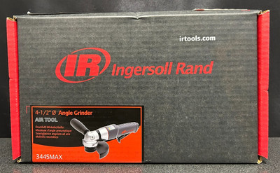 Ingersoll Rand Air Tool 4-1/2'' Angle Grinder 3445MAX FREE SHIPPING 