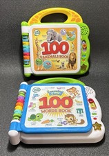 LeapFrog 100 Words 100 Animals Books Learning Friends Bilingual See Video