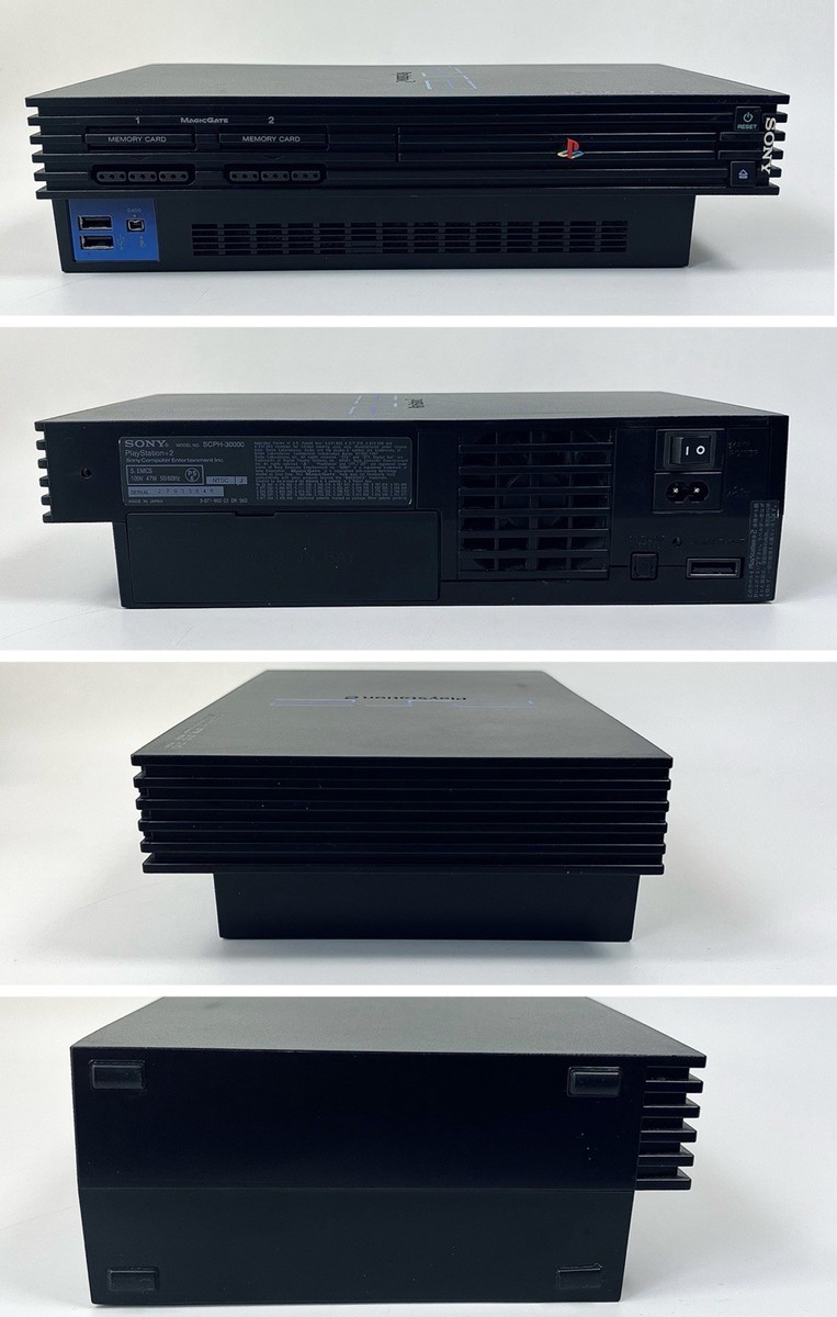 Nintendo Switch SONY PlayStation2 SCPH-30000 SONY Playstation PS2 SCPH-30000 Black Console with Original