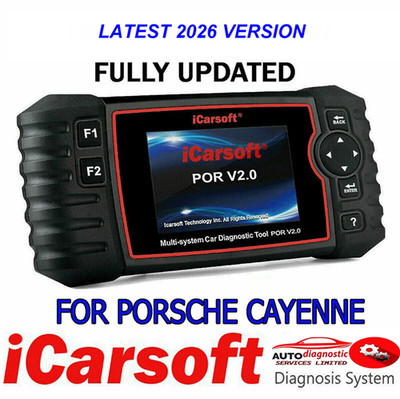 2026 iCarsoft POR V2.0-For PORSCHE Professional Diagnostic Tool -Official Outlet