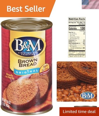 Brown Bread,  Flavor, 16 Ounce Pack of 12