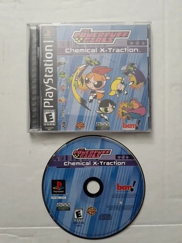 Powerpuff Girls: Chemical X-traction (Sony PlayStation 1, 2001) CIB Complete