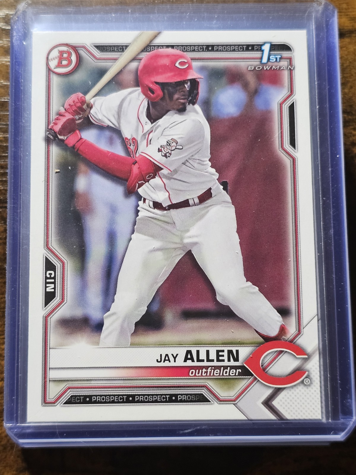 Jay Allen 1st Prospect Rookie Paper 2021 Bowman Draft #BD-11 Cincinnati Reds Qty
