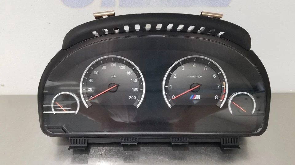 15 BMW M6 F06 GRAN COUPE SEDAN 4.4L PAINEL MEDIDOR DE INSTRUMENTOS VELOCÍMETRO - Imagem 3 de 4