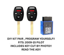 Diy Pair Kit For 2009-15 Honda Pilot Ex-l Remote Key Kr55wk49308 Inc Tool Diy Pair Kit For 2009-15 Honda Pilot Ex-l Remote Key Kr55wk49308 Inc Tool