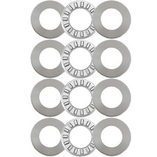 4 Sets NTA815+2TRA, Thrust Needle Roller Bearings, ID 1/2", OD 15/16"