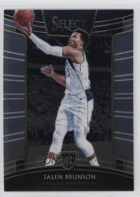 2018-19 Panini Select Concourse Jalen Brunson #8 Rookie RC 0q5