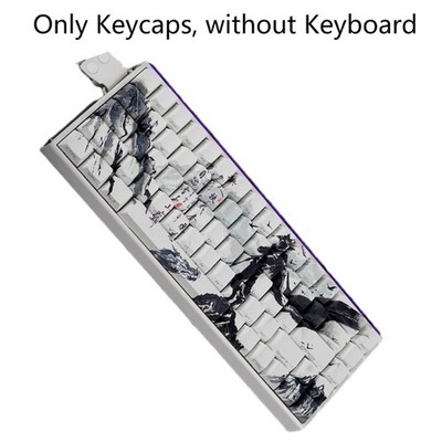 The legends of chusen PBT Side Print Keycap For 61/64/68 ANSI ISOs Mechanical