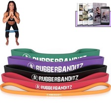 Extra Thick Booty Bands for Glutes  Legs, Mini Loop Engages HIPS, Thighs, Bu...