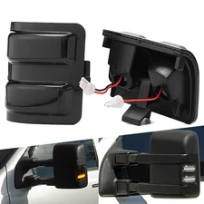 2X Turn Sequential LED Side Signal Lights Mirror for 2008-2016 Ford F250 F350