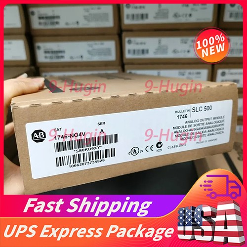 New Allen Bradley 1746-NO4V SER A SLC 500 Analog Output Module Free Shipping - Picture 3 of 5