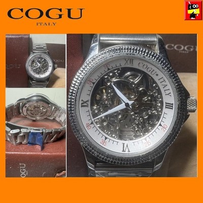 COGU COGU Watch Chronograph Stainless Steel Case 50x39mm Automatic Luxury