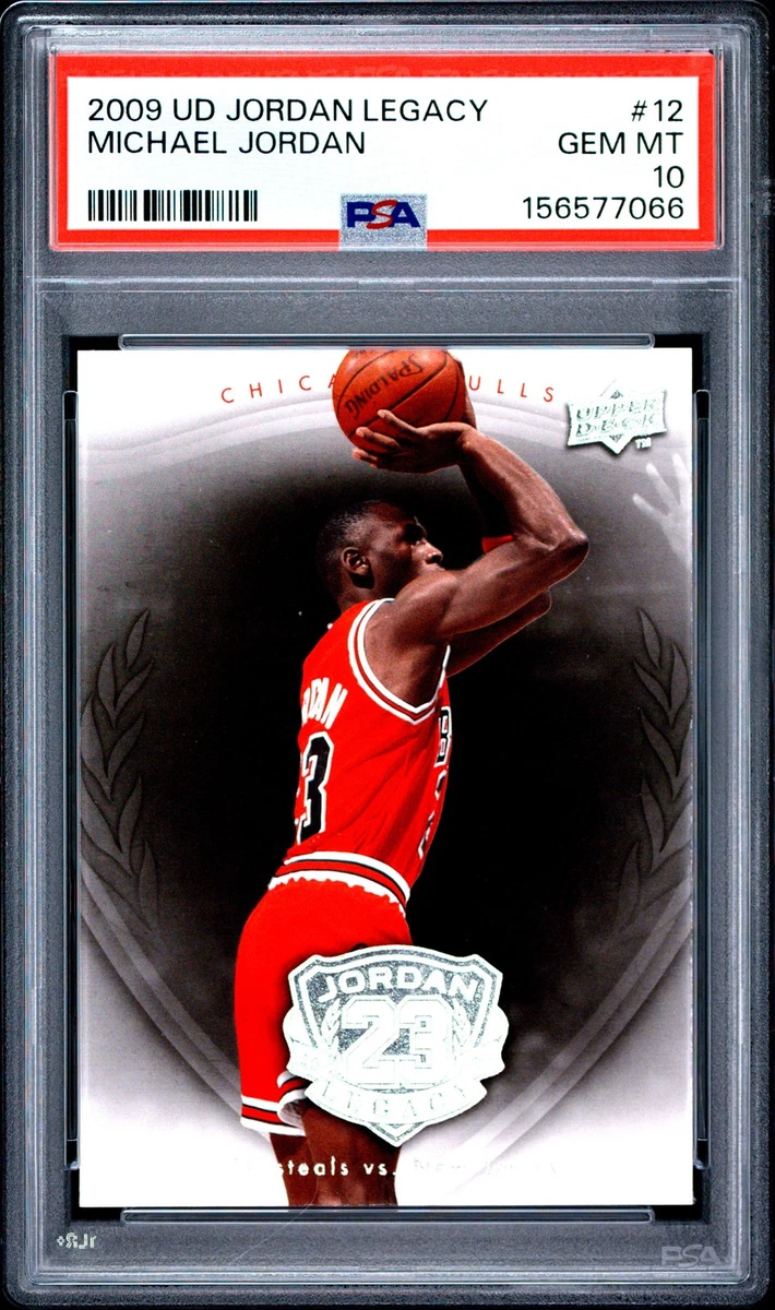 Preços baixos em Michael Jordan PSA 10 Classificado Figurinhas de
